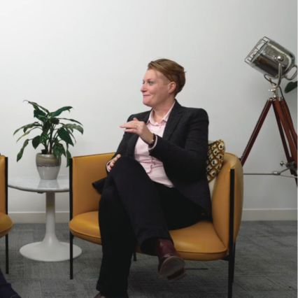 Kat Parsons - Head of Diversity, Inclusion and Belonging for ISS UK & Ireland.